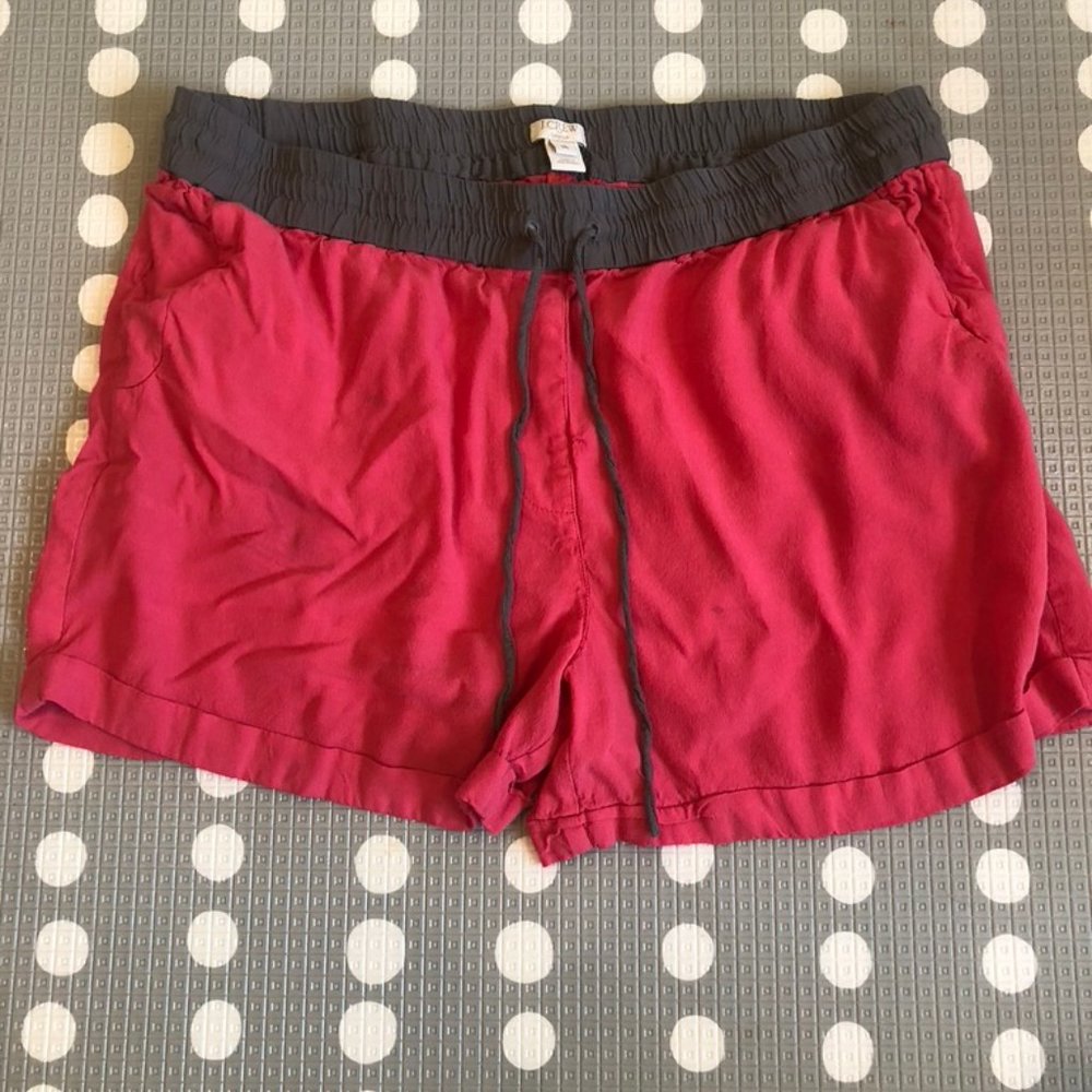 J Crew Factory Elastic Waist Shorts